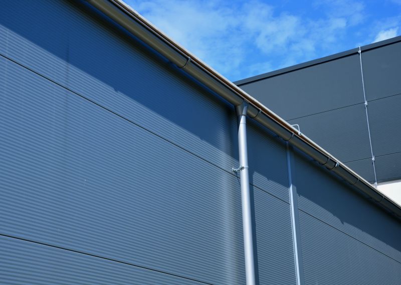 Industrial Gutter Installation detail
